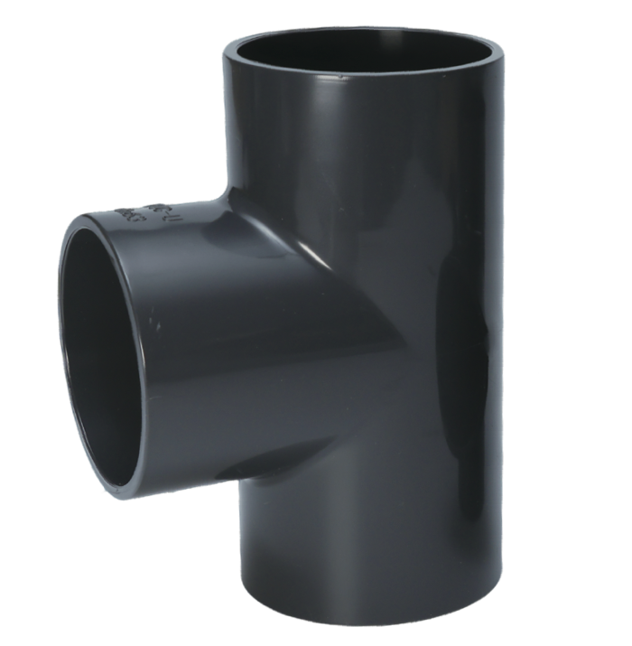PVC straight tee catalogue photograph